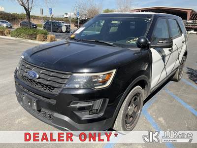 2018 Ford Explorer Police 4WD 4-Door Sport Utility Vehicle