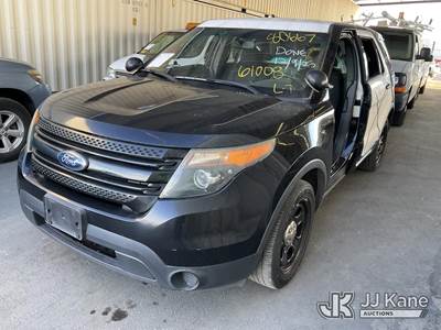 2015 Ford Explorer Police 4WD 4-Door Sport Utility Vehicle