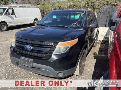 2015 Ford Explorer Police 4WD 4-Door Sport Utility Vehicle