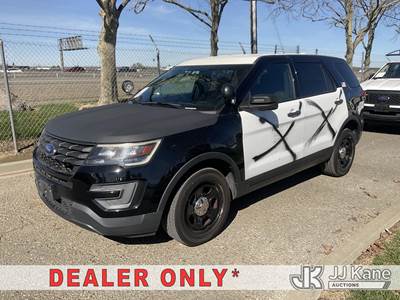 2017 Ford Explorer Police 4WD 4-Door Sport Utility Vehicle