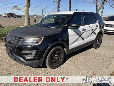 2017 Ford Explorer Police 4WD 4-Door Sport Utility Vehicle