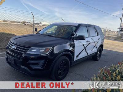 2017 Ford Explorer Police 4WD 4-Door Sport Utility Vehicle