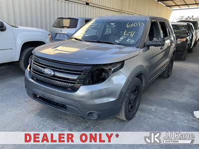 2014 Ford Explorer Police 4WD 4-Door Sport Utility Vehicle