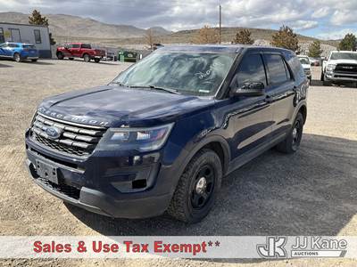 2018 Ford Explorer Police 4WD Sport Utility Vehicle
