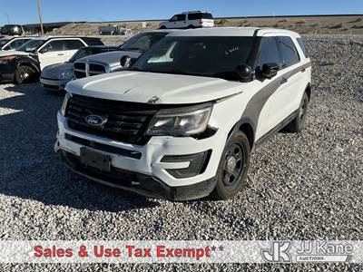 2018 Ford Explorer Police 4WD 4-Door Sport Utility Vehicle