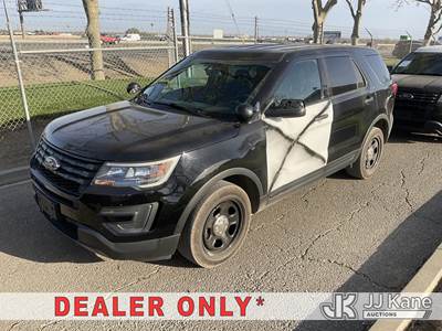 2016 Ford Explorer Police 4WD 4-Door Sport Utility Vehicle