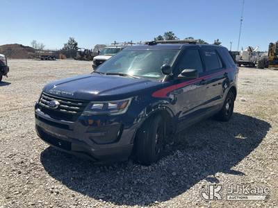 2018 Ford Explorer Police 4WD 4-Door Sport Utility Vehicle