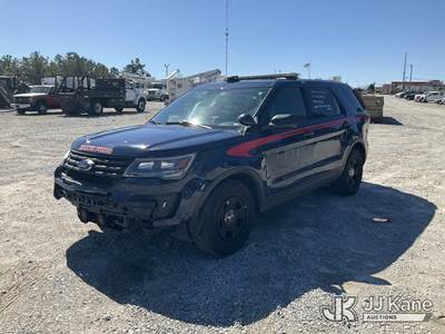 2018 Ford Explorer Police 4WD 4-Door Sport Utility Vehicle