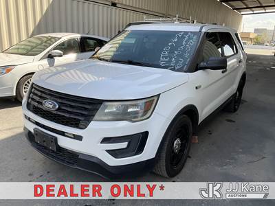 2016 Ford Explorer Police 4WD 4-Door Sport Utility Vehicle