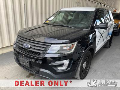 2017 Ford Explorer Police 4WD 4-Door Sport Utility Vehicle