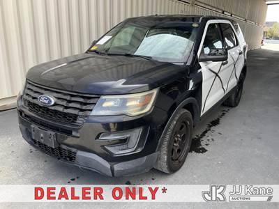 2017 Ford Explorer Police 4WD 4-Door Sport Utility Vehicle
