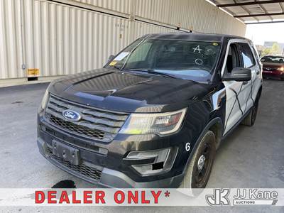 2018 Ford Explorer Police 4WD 4-Door Sport Utility Vehicle