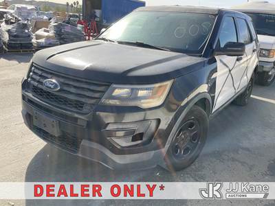 2018 Ford Explorer Police 4WD 4-Door Sport Utility Vehicle