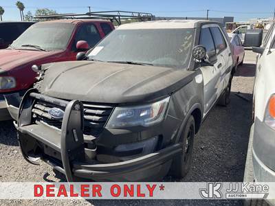 2017 Ford Explorer Police 4WD 4-Door Sport Utility Vehicle
