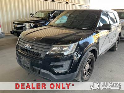 2017 Ford Explorer Police 4WD 4-Door Sport Utility Vehicle