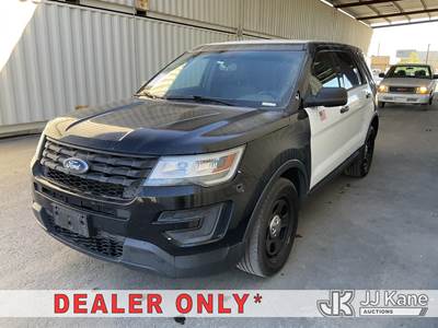 2018 Ford Explorer Police 4WD 4-Door Sport Utility Vehicle