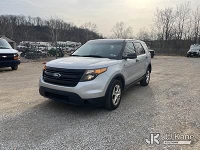 2014 Ford Explorer 4x4 Police Interceptor 4-Door Sport Utility Vehicle
