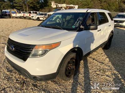 2015 Ford Explorer Police 4WD Sport Utility Vehicle