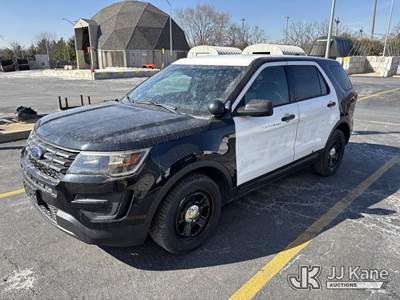 2017 Ford Explorer Police 4WD 4-Door Sport Utility Vehicle