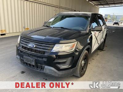 2018 Ford Explorer Police 4WD 4-Door Sport Utility Vehicle