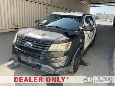 2017 Ford Explorer Police 4WD 4-Door Sport Utility Vehicle