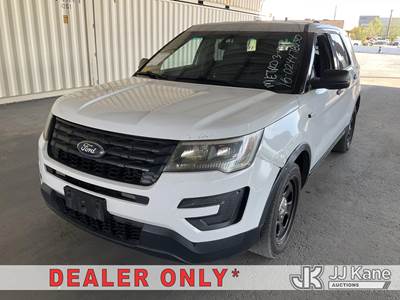 2016 Ford Explorer Police 4WD 4-Door Sport Utility Vehicle