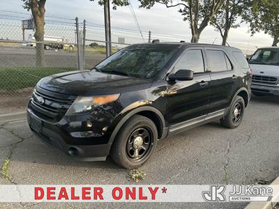 2013 Ford Explorer Police 4WD 4-Door Sport Utility Vehicle