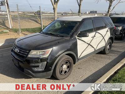 2017 Ford Explorer Police 4WD 4-Door Sport Utility Vehicle