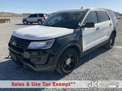 2018 Ford Explorer Police 4WD 4-Door Sport Utility Vehicle