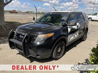 2014 Ford Explorer Police 4WD 4-Door Sport Utility Vehicle