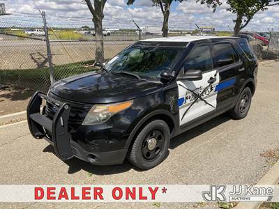 2014 Ford Explorer Police 4WD 4-Door Sport Utility Vehicle