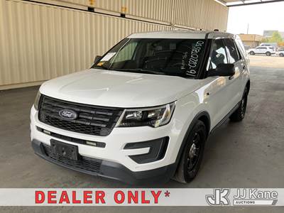 2016 Ford Explorer Police 4WD 4-Door Sport Utility Vehicle