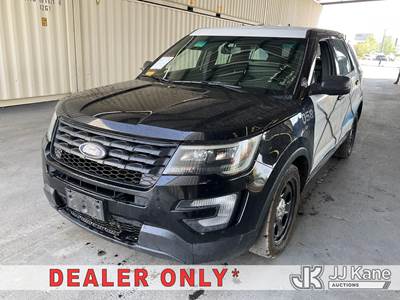 2017 Ford Explorer Police 4WD 4-Door Sport Utility Vehicle