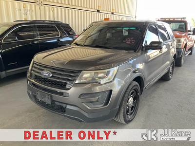 2017 Ford Explorer Police 4WD 4-Door Sport Utility Vehicle