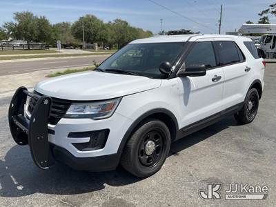 2018 Ford Explorer Police 4WD 4-Door Sport Utility Vehicle