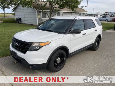 2014 Ford Explorer Police 4WD 4-Door Sport Utility Vehicle