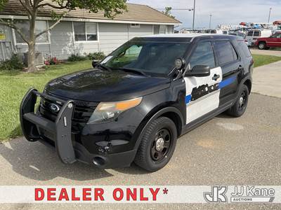 2014 Ford Explorer Police 4WD 4-Door Sport Utility Vehicle