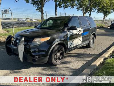 2014 Ford Explorer Police 4WD 4-Door Sport Utility Vehicle