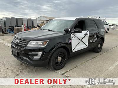 2018 Ford Explorer Police 4WD 4-Door Sport Utility Vehicle