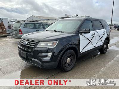 2017 Ford Explorer Police 4WD 4-Door Sport Utility Vehicle