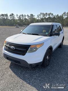 2013 Ford Explorer Police 4WD 4-Door Sport Utility Vehicle