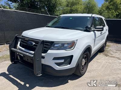 2018 Ford Explorer Police 4-Door Sport Utility Vehicle