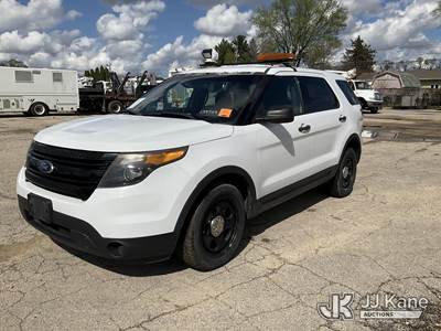 2015 Ford Explorer Police 4WD 4-Door Sport Utility Vehicle