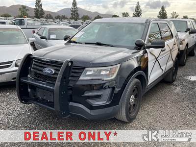 2018 Ford Explorer Police 4WD 4-Door Sport Utility Vehicle
