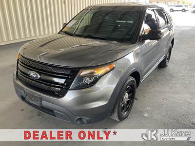 2015 Ford Explorer Police 4WD 4-Door Sport Utility Vehicle