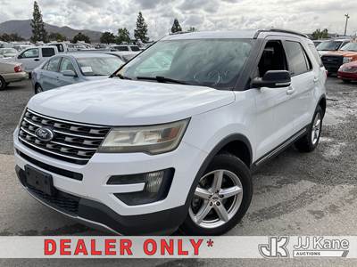 2016 Ford Explorer XLT 4WD 4-Door Sport Utility Vehicle