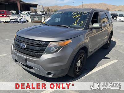 2014 Ford Explorer Police 4WD 4-Door Sport Utility Vehicle
