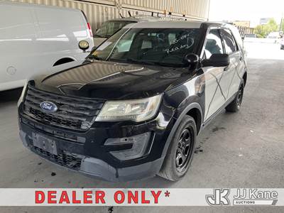 2016 Ford Explorer Police 4WD 4-Door Sport Utility Vehicle