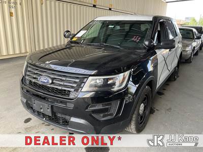 2018 Ford Explorer Police 4WD 4-Door Sport Utility Vehicle