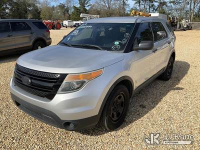 2015 Ford Explorer Police 4WD 4-Door Sport Utility Vehicle